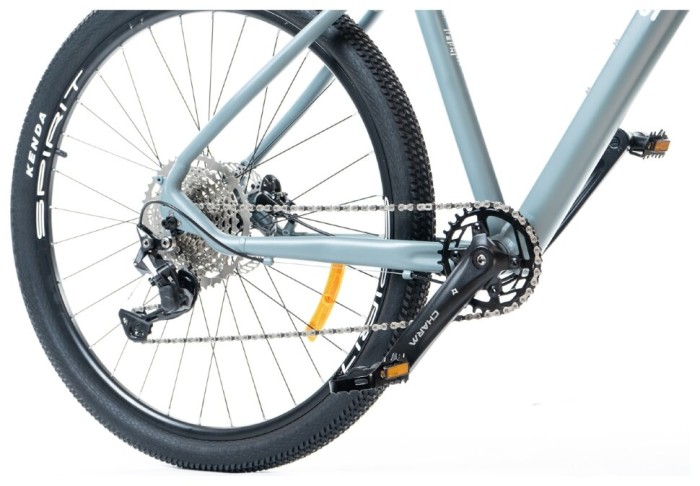 Велосипед Spirit Echo 7.4 27,5", рама M, сірий, 2021, укр, укр