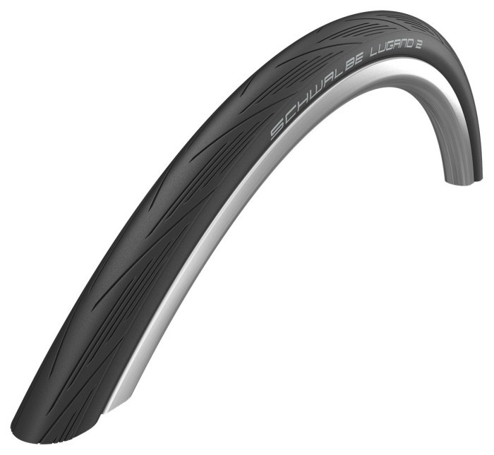 Покрышка 700x25C (25-622) Schwalbe LUGANO II ENDURANCE Reinforced Tread, TwinSkin B/B HS471 SiC 50EPI