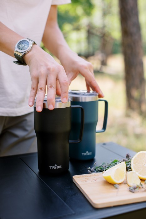 Термочашка Tribe Travel Mug 600 мл T-FA-0034, black