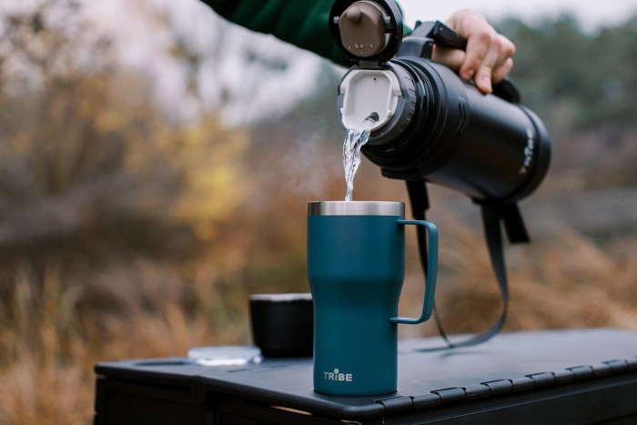 Термочашка Tribe Travel Mug 600 мл T-FA-0034, black, укр, укр