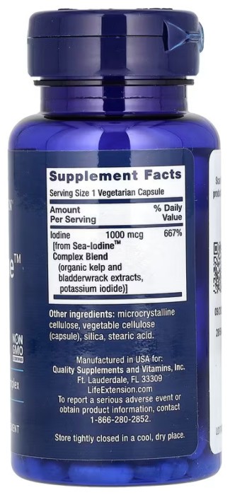 Sea-Iodine™ 1000mcg - 60 vcaps (До 12.26)