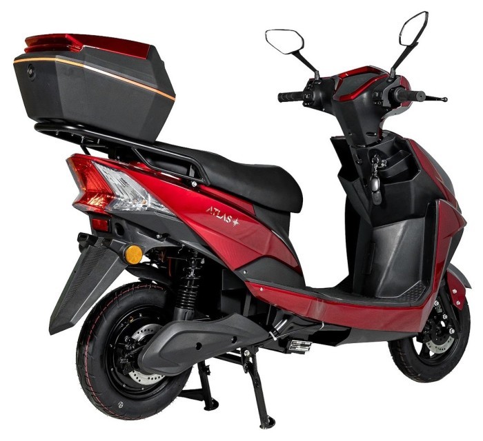 Электроскутер Atlas Falcon 1800W Box Red