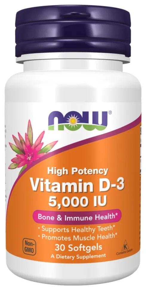 VIT D-3 5000 IU - 30 sgels