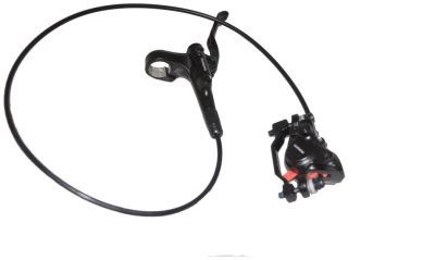 Тормоз Shimano дисковый гидравлический передний (адаптер F180мм)