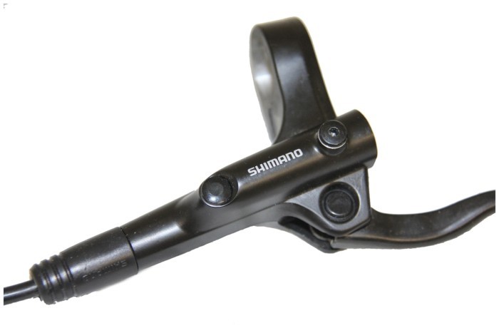 Тормоз Shimano дисковый гидравлический передний (адаптер F180мм)