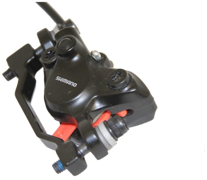 Тормоз Shimano дисковый гидравлический передний (адаптер F180мм)