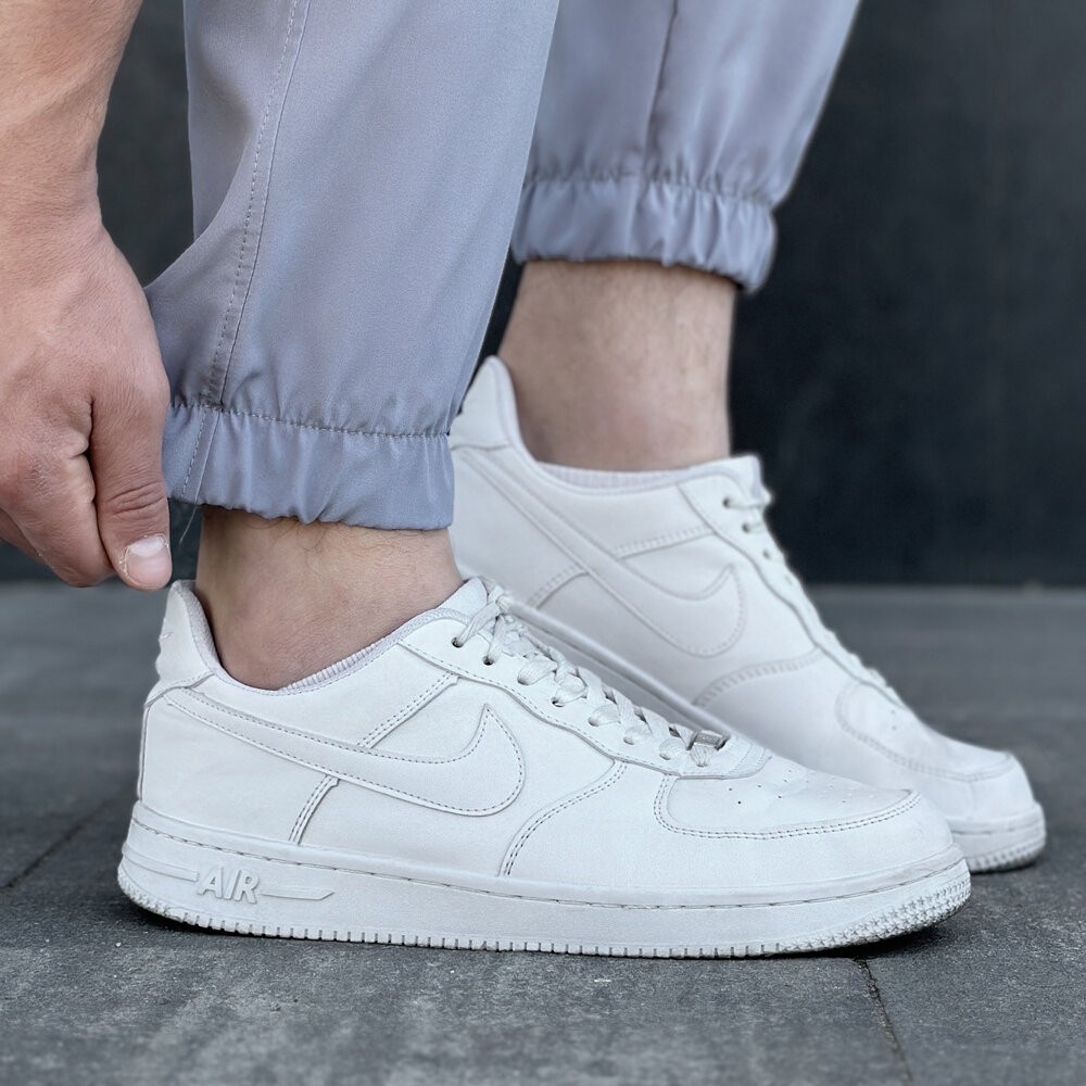 Мужские брюки джогеры с карманами серые Pobedov Vershyna