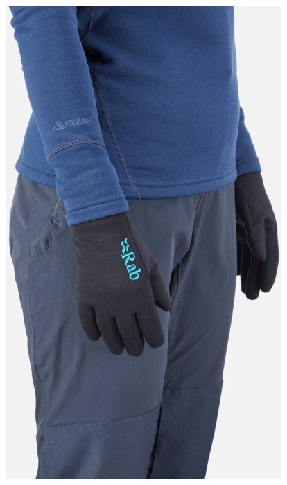 Рукавички Rab Power Stretch Pro Glove Wmns, Black, L