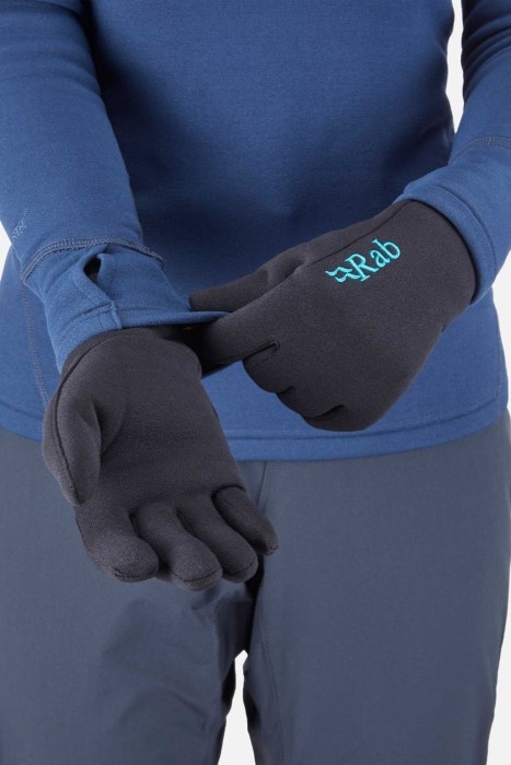 Рукавички Rab Power Stretch Pro Glove Wmns, Black, L