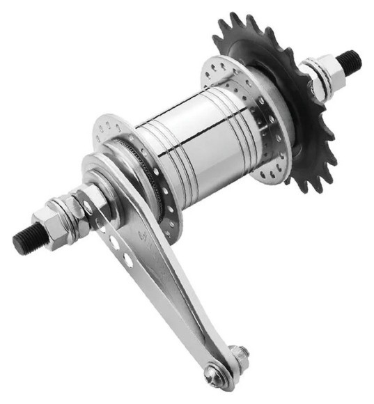 Втулка задняя 14G 36H 155mm OLD-110 mm 20T GULI GL-C04 CP, укр