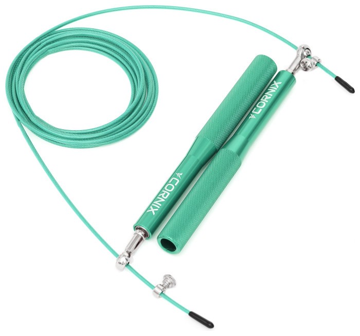 Скакалка швидкісна для кросфіту Cornix Speed Rope XR-0156 Green