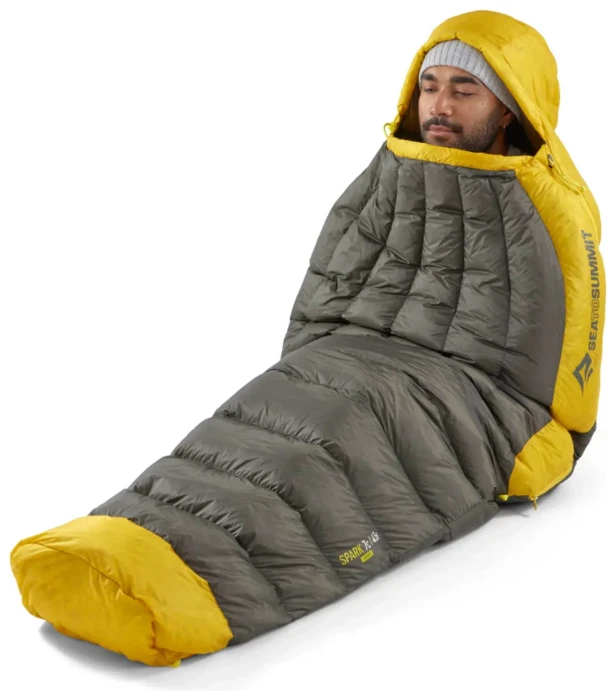 Спальний мішок Sea to Summit Spark -9C/15F Double, Beluga Black