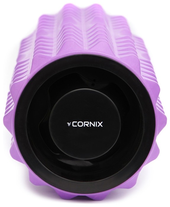 Масажний ролик Cornix EVA 33 x 12.5 см (валик, роллер) XR-0338 Violet