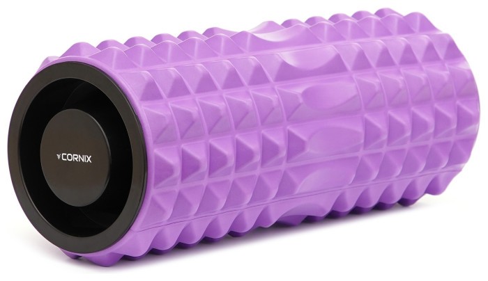Масажний ролик Cornix EVA 33 x 12.5 см (валик, роллер) XR-0338 Violet