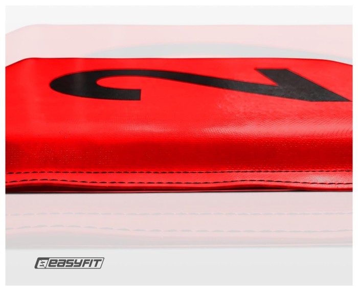 Крос-мат для стрибків EasyFit спортивний складаний (червоний)