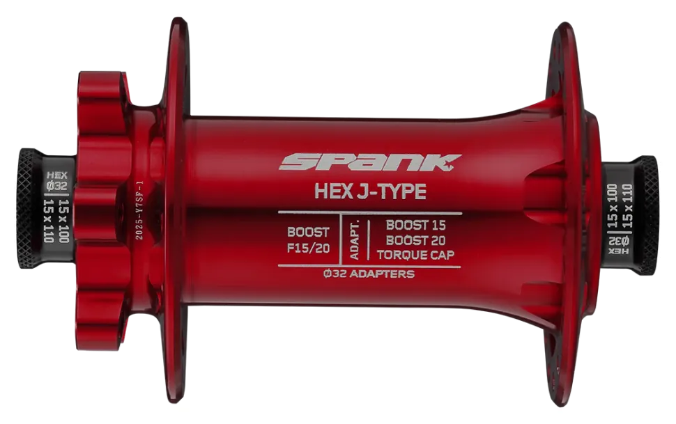 Втулка передня SPANK HEX J-TYPE Boost F15/20, Blue (SPT_C04HJ122400ASPK)