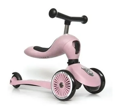Самокат Scoot and Ride серии Highwaykick-1 пастельно-розовый