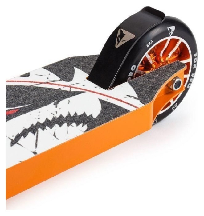 Самокат трюковый Fox Pro Shark/White трюковой Fox Pro Shark/White