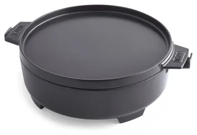 Голландская сковорода 2в1 Weber GBS 8857