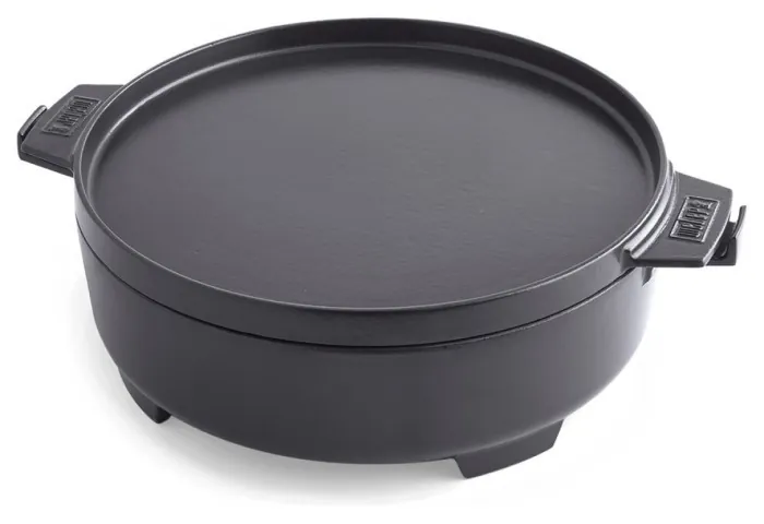 Голландская сковорода 2в1 Weber GBS 8857