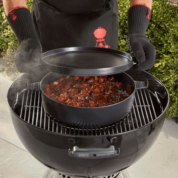 Голландская сковорода 2в1 Weber GBS 8857