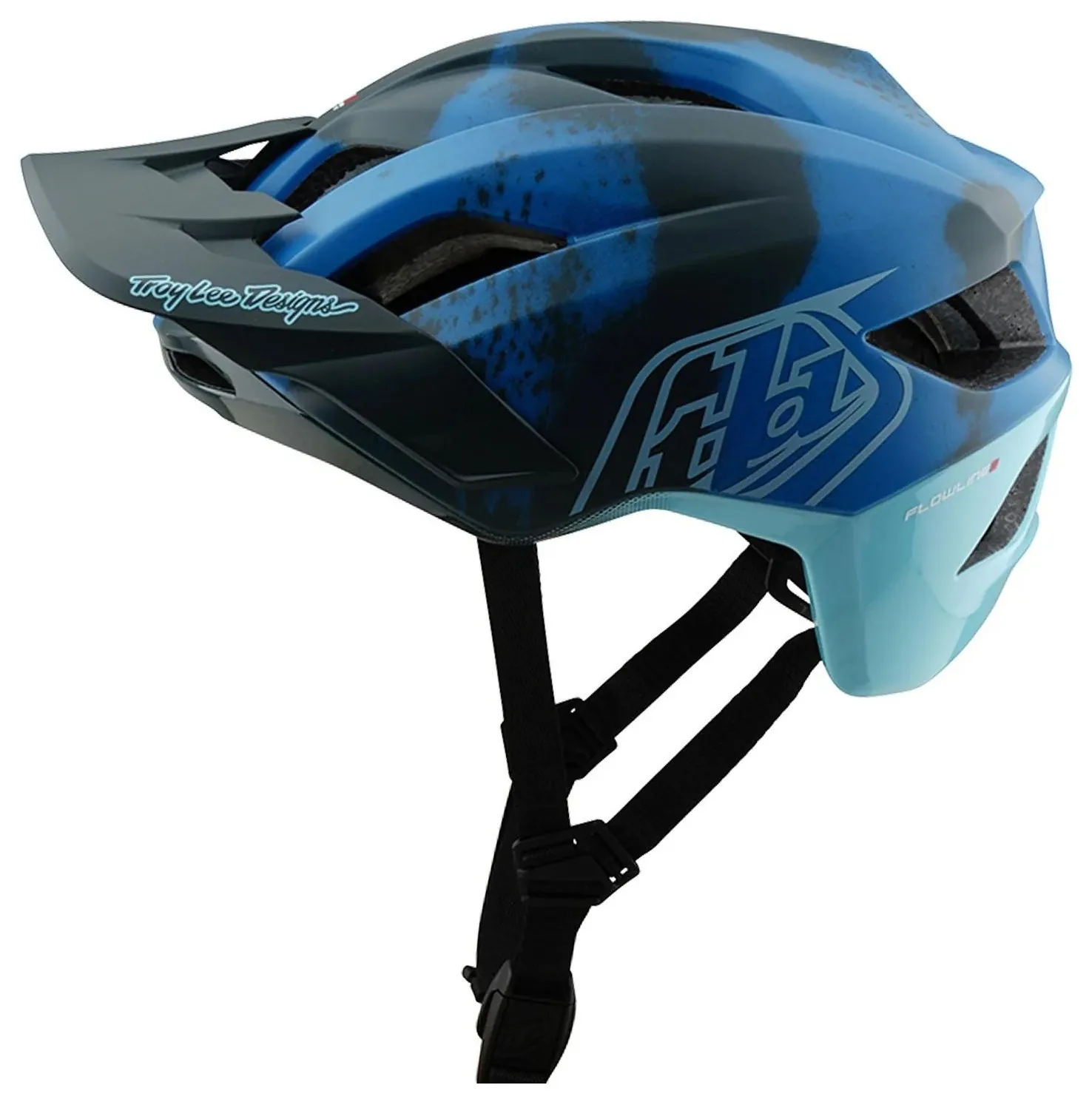 Вело шолом TLD FLOWLINE SE HELMET; BADGE [CAMO BLUE] M/L (OBOD_110225003)