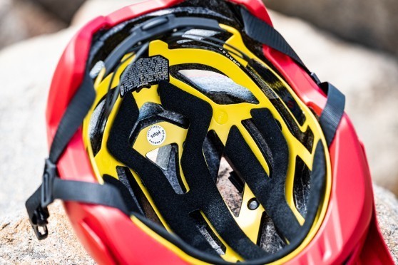 Велосипедный шлем TLD FLOWLINE SE HELMET; BADGE [CAMO BLUE] M/L