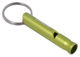 Munkees 3393 брелок-свисток Whistle Small Alu green
