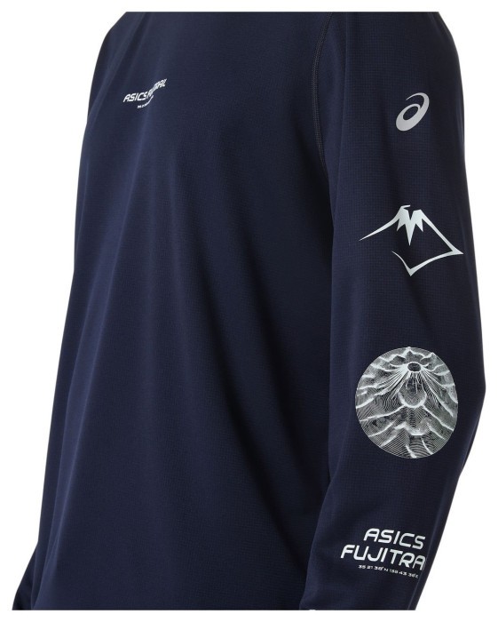Футболка для бега Asics (2011D525) FUJITRAIL LOGO LS TOP 2026