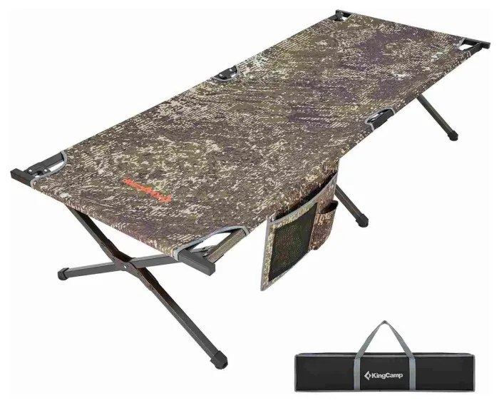 Розкладне кемпінгове ліжко KingCamp KC2103 camouflage
