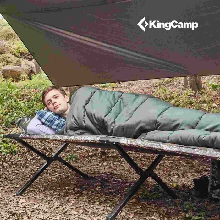 Розкладне кемпінгове ліжко KingCamp KC2103 camouflage