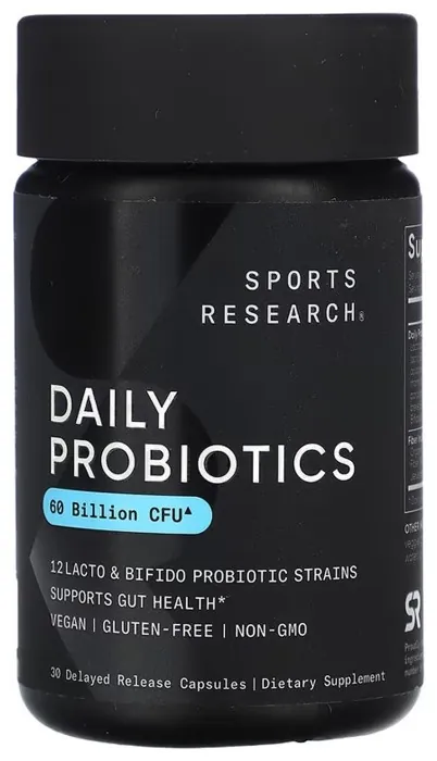 Daily Probiotics with Prebiotics 60 Billion CFU - 30 veggie capsules