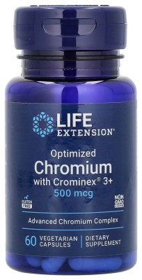 Optimized Chromium with Crominex® 3+ 500 mcg - 60 vcaps