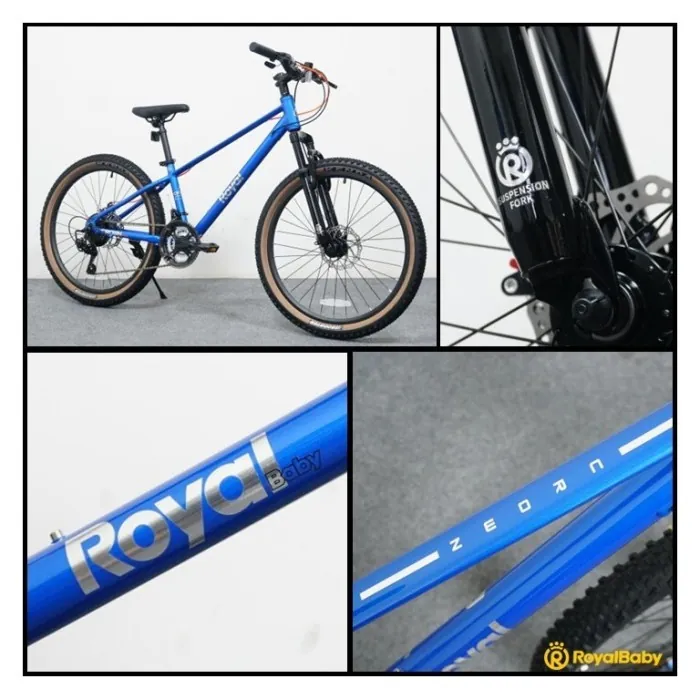 Велосипед дитячий RoyalBaby 20" JUNIOR MTB ALLOY 7 SPEED, OFFICIAL UA, Blue