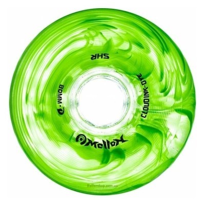 Колеса для роликів Puyee Mollox Grеen 76 мм