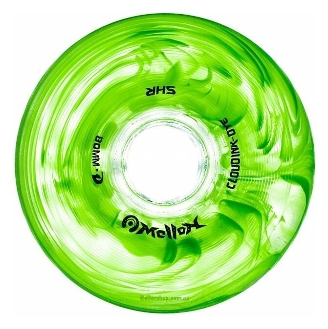 Колеса для роликів Puyee Mollox Grеen 76 мм, укр, укр