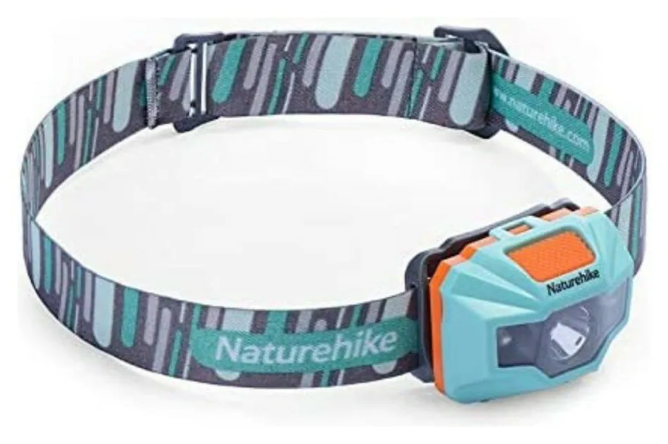 Ліхтар налобний Naturehike TD-02 NH00T002-D, сіро-блакитний, 6927595741740