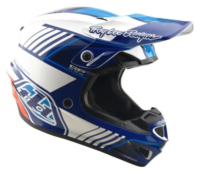 Мотошолом TLD GP PRO HELMET; SEGMENT [BLUE] S