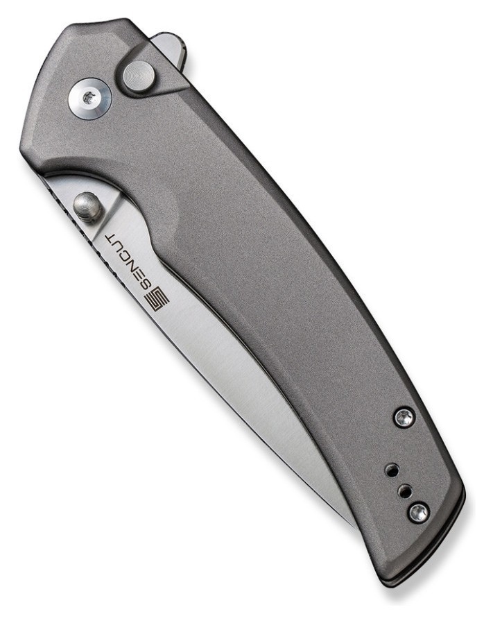 Нож складной туристический Sencut Serene, (8.8 см) D2/Aluminum серый