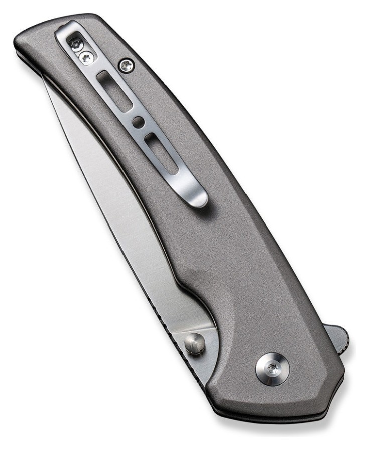 Нож складной туристический Sencut Serene, (8.8 см) D2/Aluminum серый