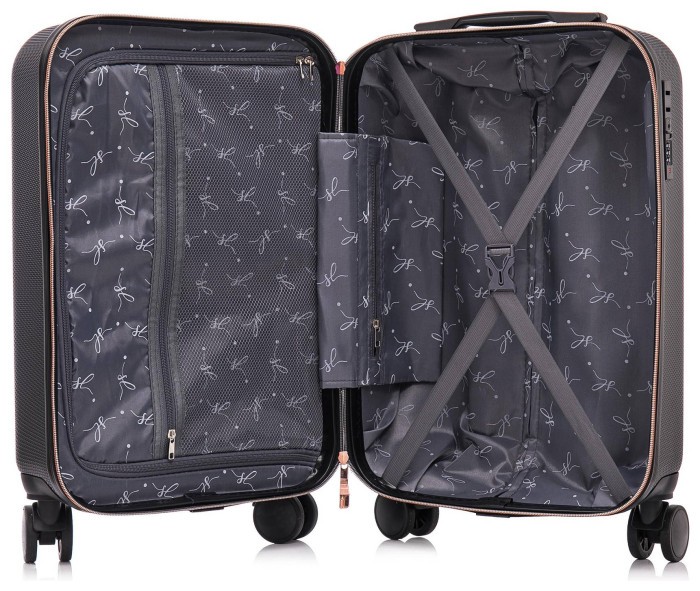 Валіза Semi Line 20" (S) Black (T5722-2)