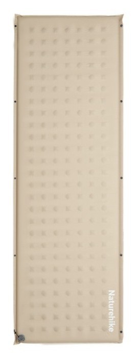 Самонадувний килимок Naturehike CNK2550WS025, 30мм, бежевий, укр, укр