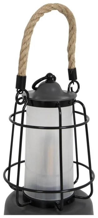 Ліхтар кемпінговий Bo-Camp Harlington Rechargable Dimming 370 Lumen Bamboo-Grey (5818921)