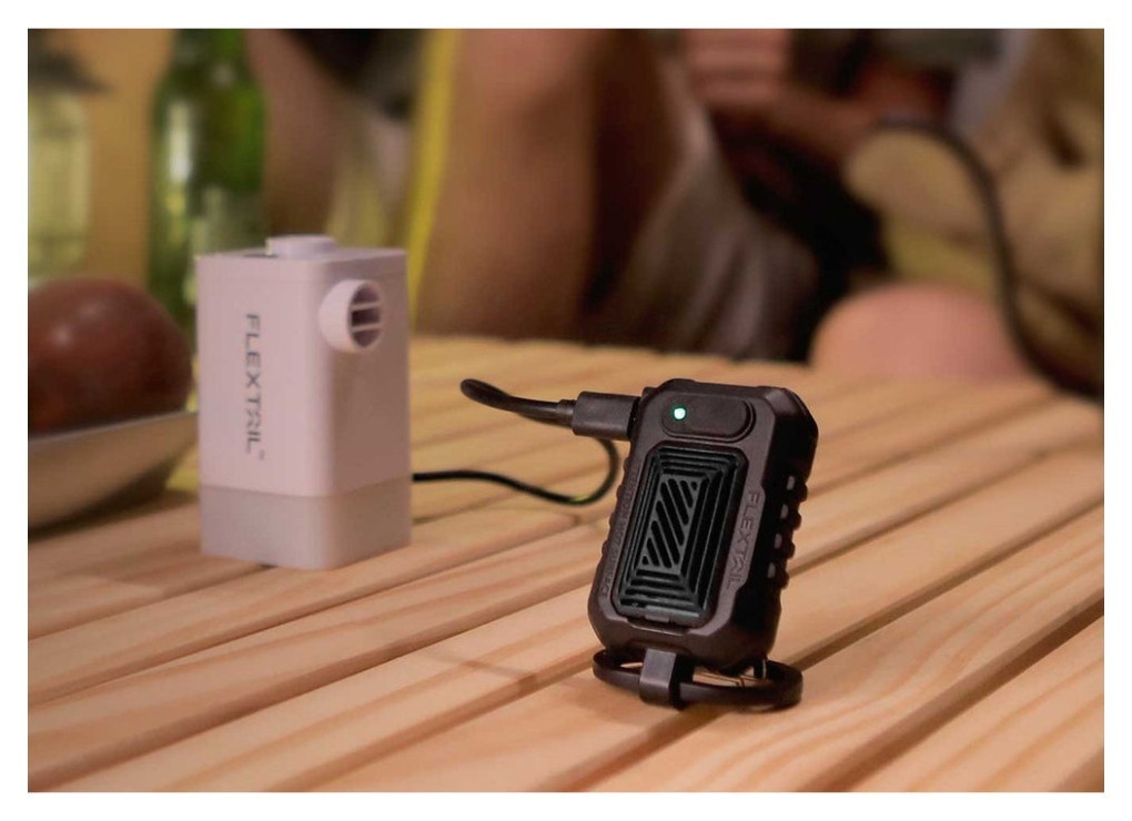 Портативний фумігатор кемпінговий Flextail Light Repel, зелений, укр, укр