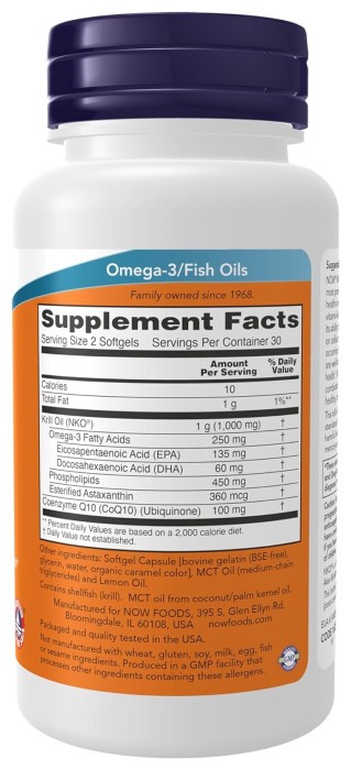 Krill & CoQ10 - 60 softgels