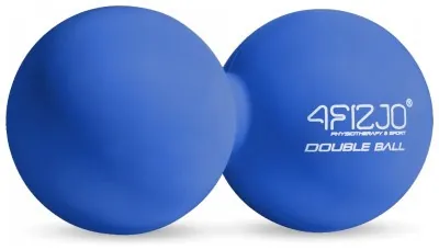 Масажний м'яч подвійний 4FIZJO Lacrosse Double Ball 6.5 x 13.5 см Blue (P-5907739314321)