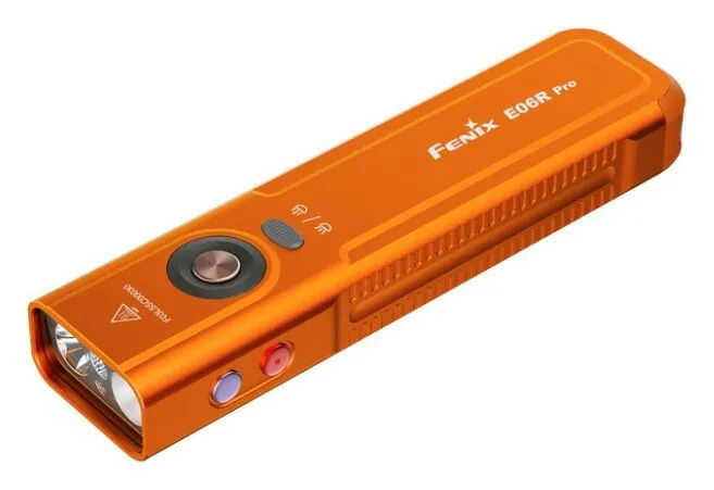 Ліхтар наключний Fenix E06R PRO, помаранчевий (FNR_E06RPROO)
