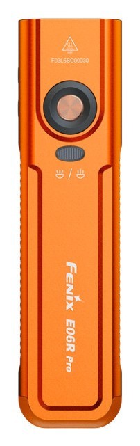 Фонарь наключительный Fenix E06R PRO, оранжевый