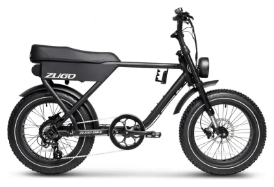 Електровелосипед фетбайк 20" ZuGo Rhino Bafang 750W (2025) Black