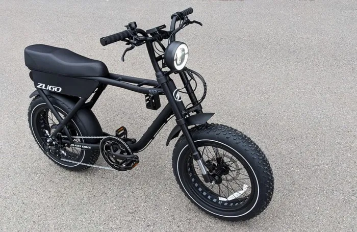 Електровелосипед фетбайк 20" ZuGo Rhino Bafang 750W (2025) Black
